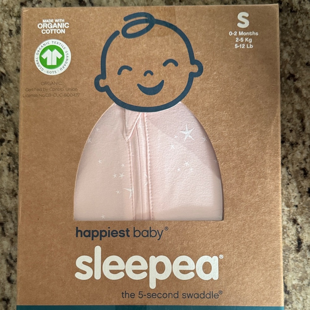 Happiest Baby Sleepea Pink Swaddle